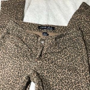 Cheetah Print Jeans